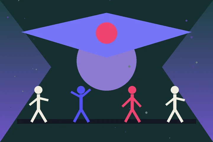 演员走位画面